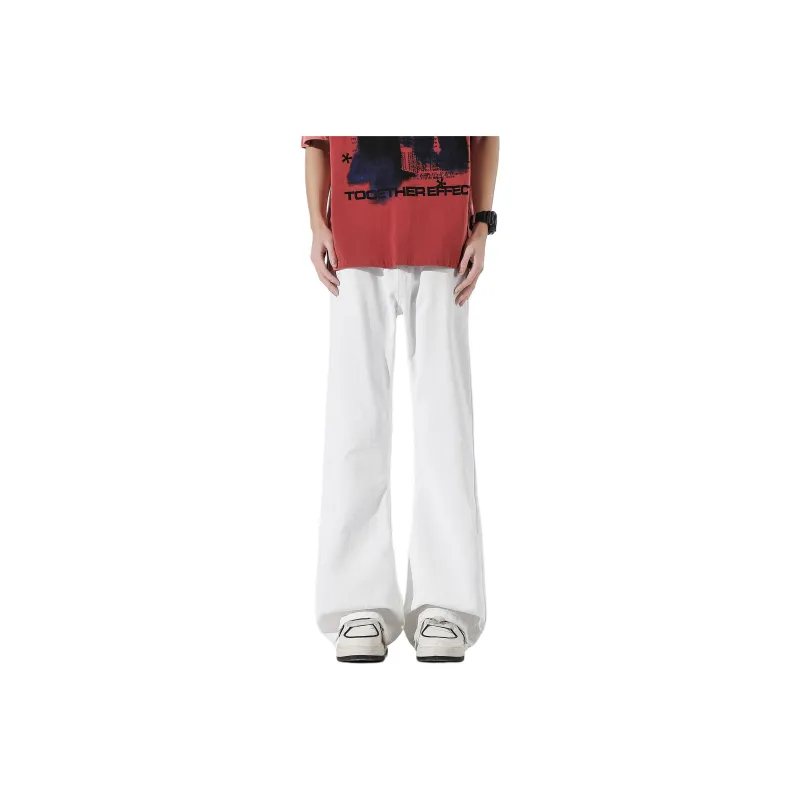 ArcaneFunk Jeans Unisex White-0