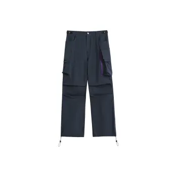 WAITINGWAVE Cargo Pants Unisex Black
