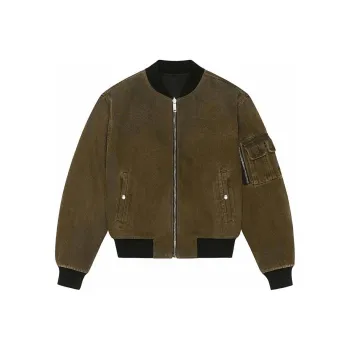 Givenchy Reversible Denim Bomber Jacket