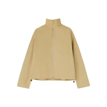 JIL SANDER + Drop Shoulder Oversized Fit Jacket