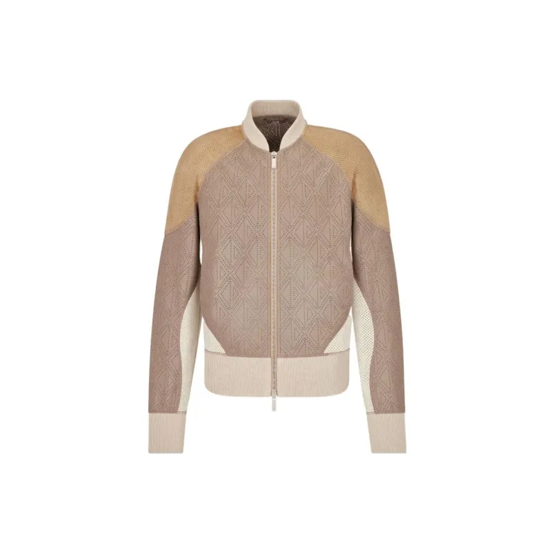 DIOR Leather Jackets Men Brown-0