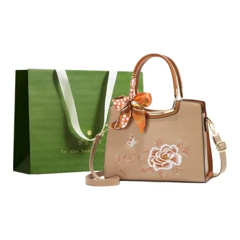 Three Ducklings PU Handbag Women's Multicolor