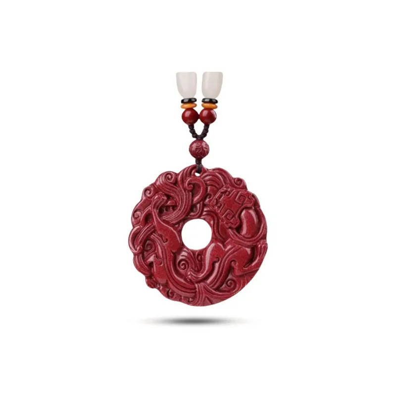 Dora Skewers Cinnabar Pendants Unisex-0