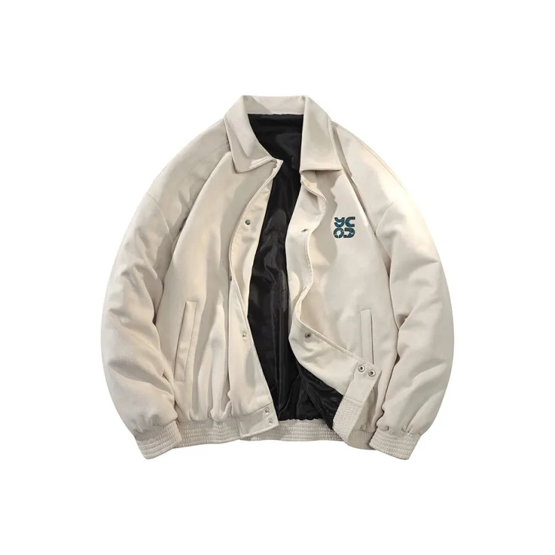 YOSICIL Jackets Coats Unisex Greige-0