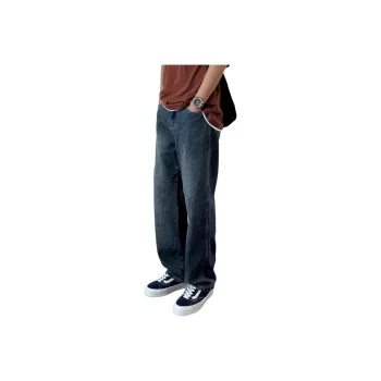 DUATOGE Jeans Men's Vintage Blue 