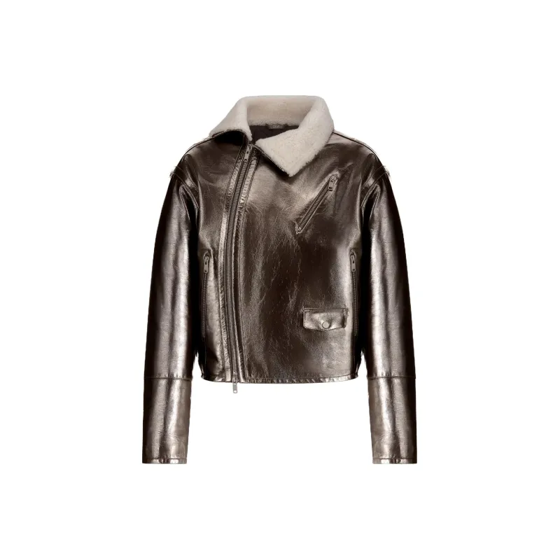 DIOR Cannage Leather Jacket-0