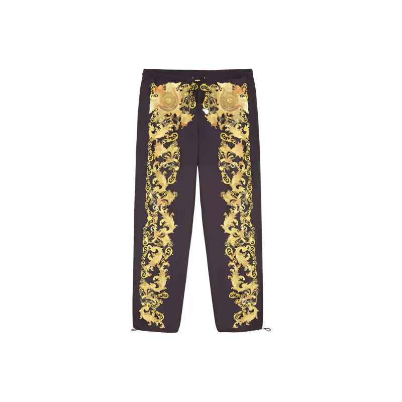 VERSACE JEANS COUTURE Knitted Sweatpants Men Black-0