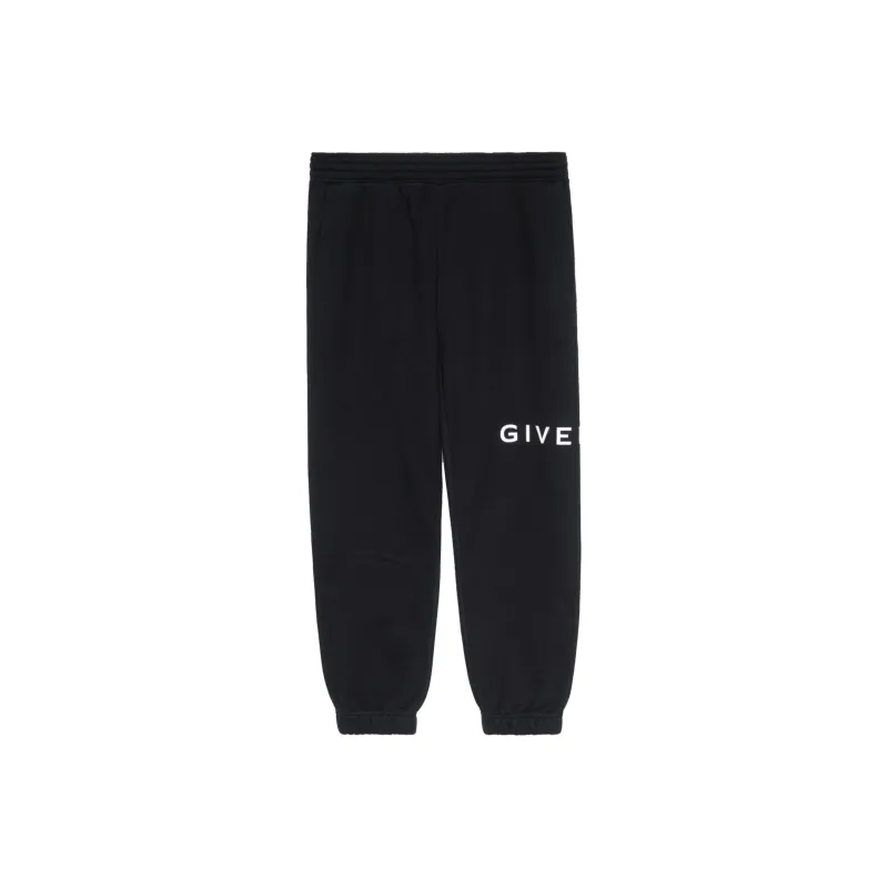 Givenchy Logo Printed Rear Welt Pocketed Track Pants-0