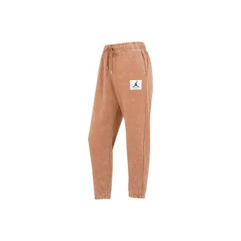 JORDAN Air JORDAN Essential Knitted Sweatpants Men Mineral Clay Yellow