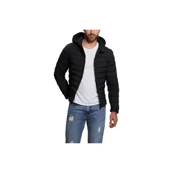GUESS Jackets Coats Men's Black