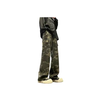 FONDLOOK Jeans Unisex Camouflage