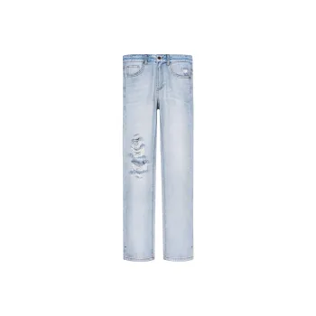 Askyurself Jeans Unisex Washed Blue