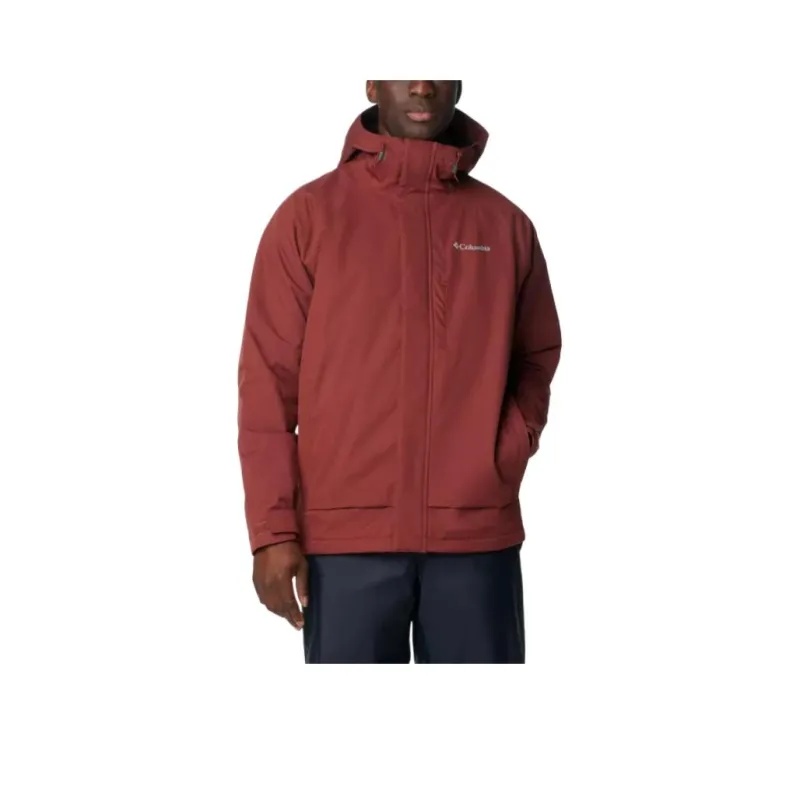 Columbia Black Mesa Rain Omni-Tech™ Jacket Men's Spicy Red-0
