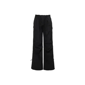 11ESTRANGER Casual Pants Unisex Black