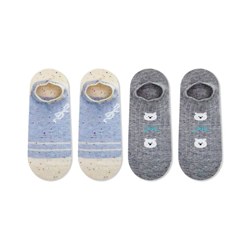 JIAZINI Ankle Socks Women's 4 Pack-9