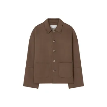 NANUSHKA Seger Wool-silk Shirt Jacket
