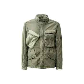 C.P.Company SS24 Jackets Coats Men's Dragon Tongue Green