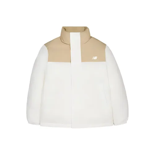 New Balance Down Jacket Men White Apricot