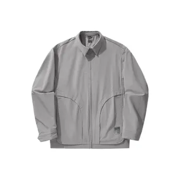 LiNing x CHENGLONG,LIANMINGKUAN Jackets & Coats Men's Frost Gray