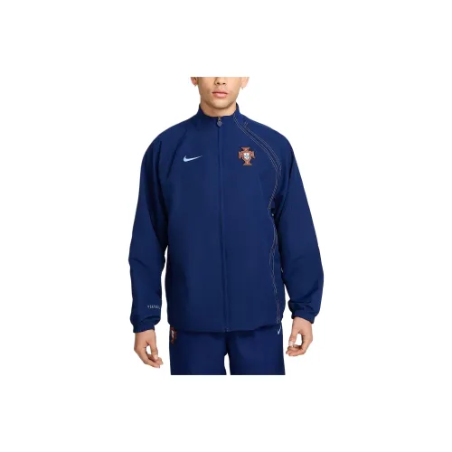 Nike Portugal 2004 Reissue Soccer Replica Track Jacket Men's Blue Void/University Blue