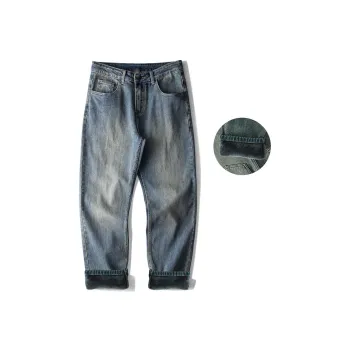 Jeep Jeans For Fall And Winter Unisex Vintage Blue