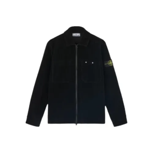 Suede-collar Cotton-canvas Jacket Mens Beige