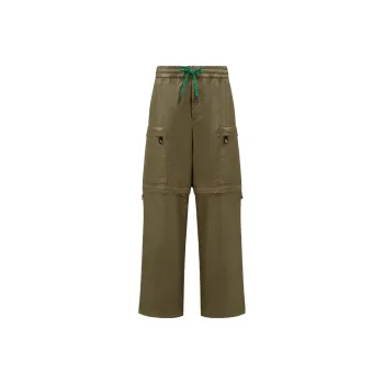Moncler Grenoble Contrast trim Straight leg Trousers