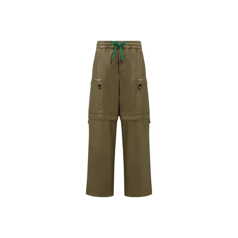 Moncler Grenoble Contrast trim Straight leg Trousers-0