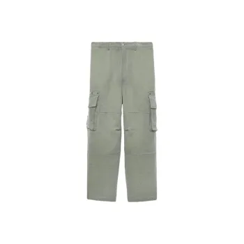 Izzue High waisted Cotton Cargo Trousers