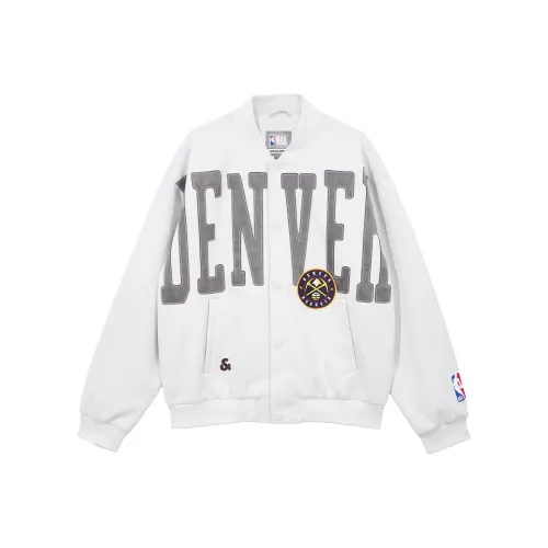 JACK JONES· x NBA Coat Jacket Men's Cloud Rain Gray