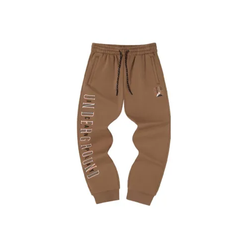 PEAK Knitted Sweatpants Men Dark Brown