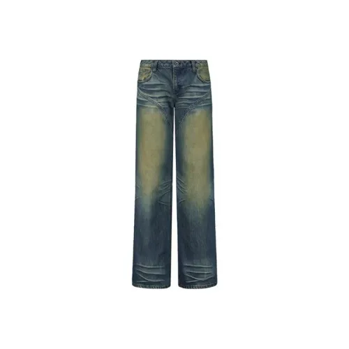 Fax Copy Express Jeans Unisex Blue