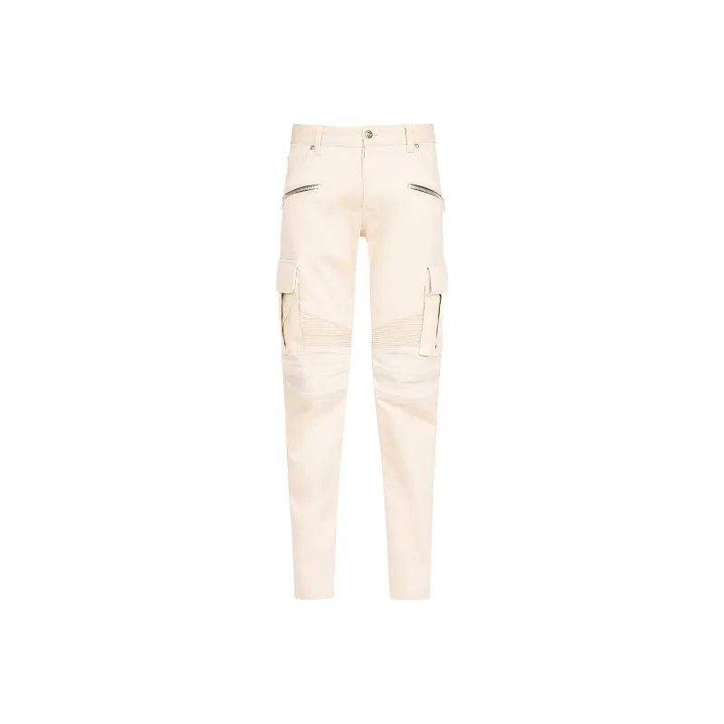 BALMAIN Cargo Pants Men Light Khaki-0
