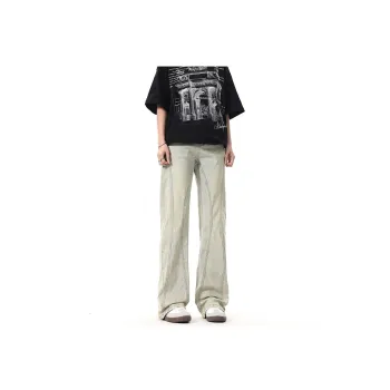 PANDA ADEVIL Jeans Unisex Yellow Mud