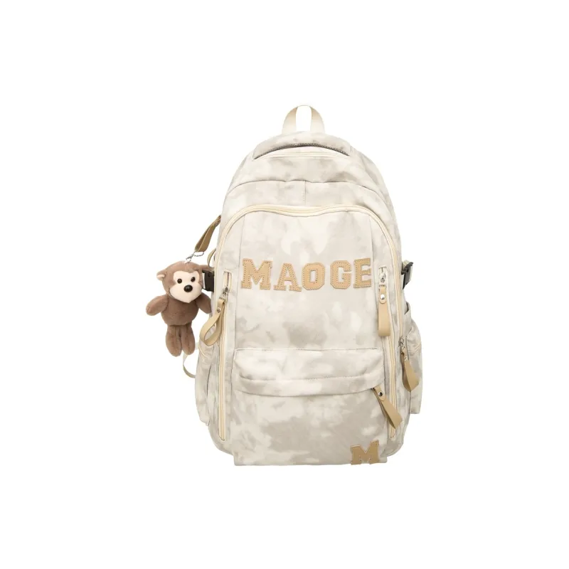 H YXIANG Nylon Backpack Unisex Multicolor-3