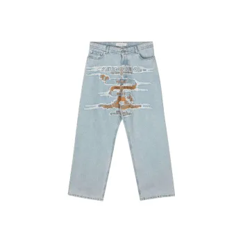 Y/Project Paris' Best Patch Distressed Jeans