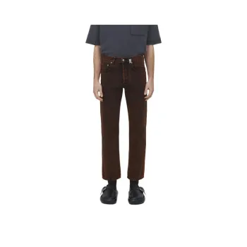 Alexander McQueen SS25 Jeans Men's Burnt Orange