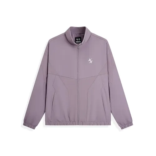XTEP Sports Life Collection Jackets Coats Men's Resting Rhinoceros Purple