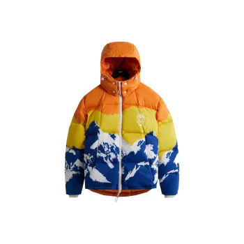 KITH Team Usa Olympic Snow Mountain Midi Puffer