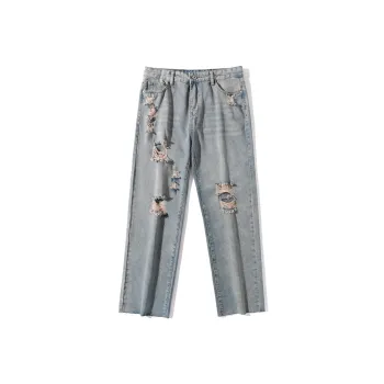 Jaslcs Straight Jeans Unisex Vintage Blue