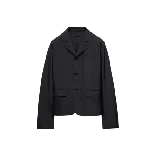 PRADA SS25 Jackets & Coats Men's Black