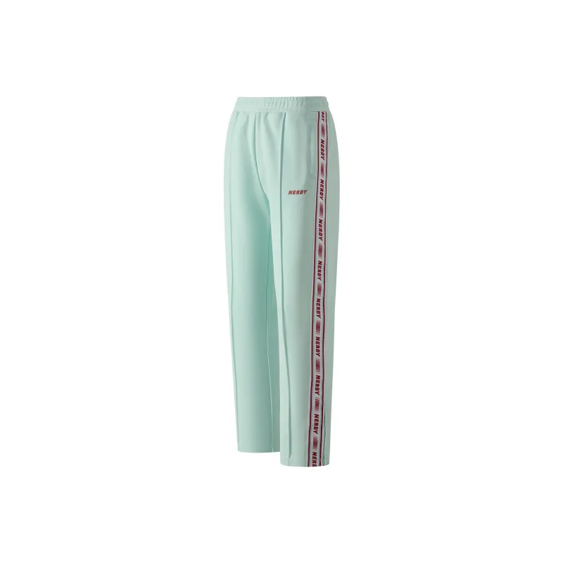 NERDY 22 Knitted Sweatpants Unisex Green-0