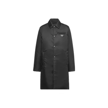 PRADA Trench Coats Men Black