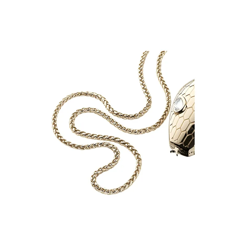 BVLGARI Mary Katrantzou X BVLGARI Light Gold Plated Brass Snake Material Shoulder Bag Women's Copper-3