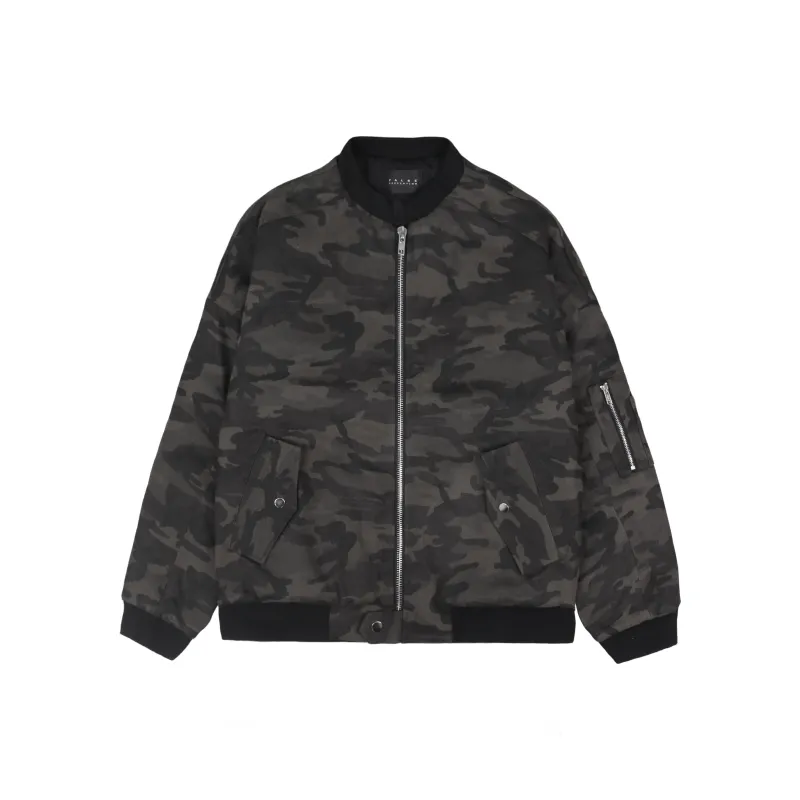 False Perception Jackets Coats Unisex Black-0