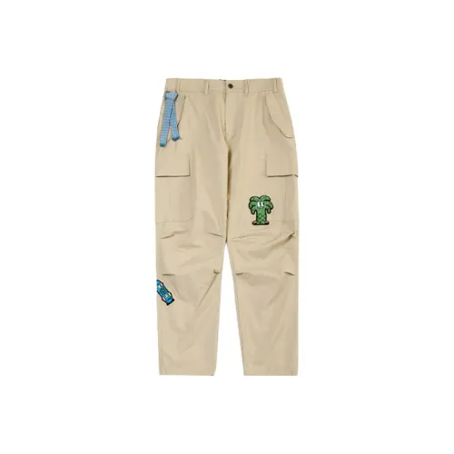 LiNing Skateboard Casual Pants Fall Unisex Khaki