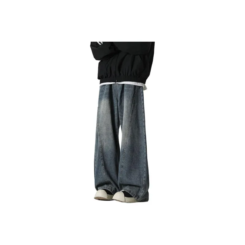 OPMO 2025 Spring Jeans Unisex Blue-0