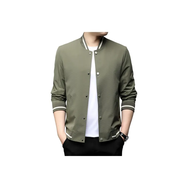 PIERRE CARDIN Jackets Coats Men's Army Green-0
