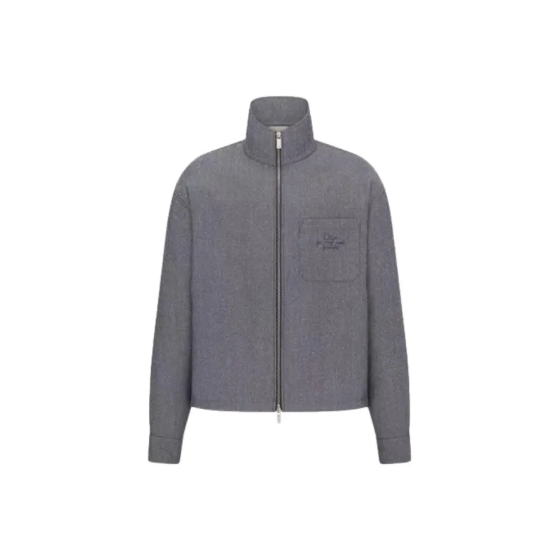 DIOR SS25 DIOR AND HYLTON NEL Jackets & Coats Men's Gray-0