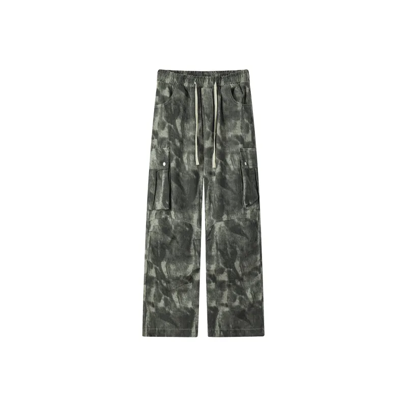 NOAHGIGI Jeans Unisex Tie Dye Camouflage-0